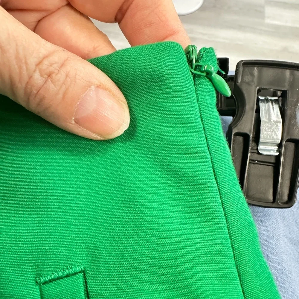 ZARA Bright Green Tailored Shorts Size XS - Picture 5 of 7